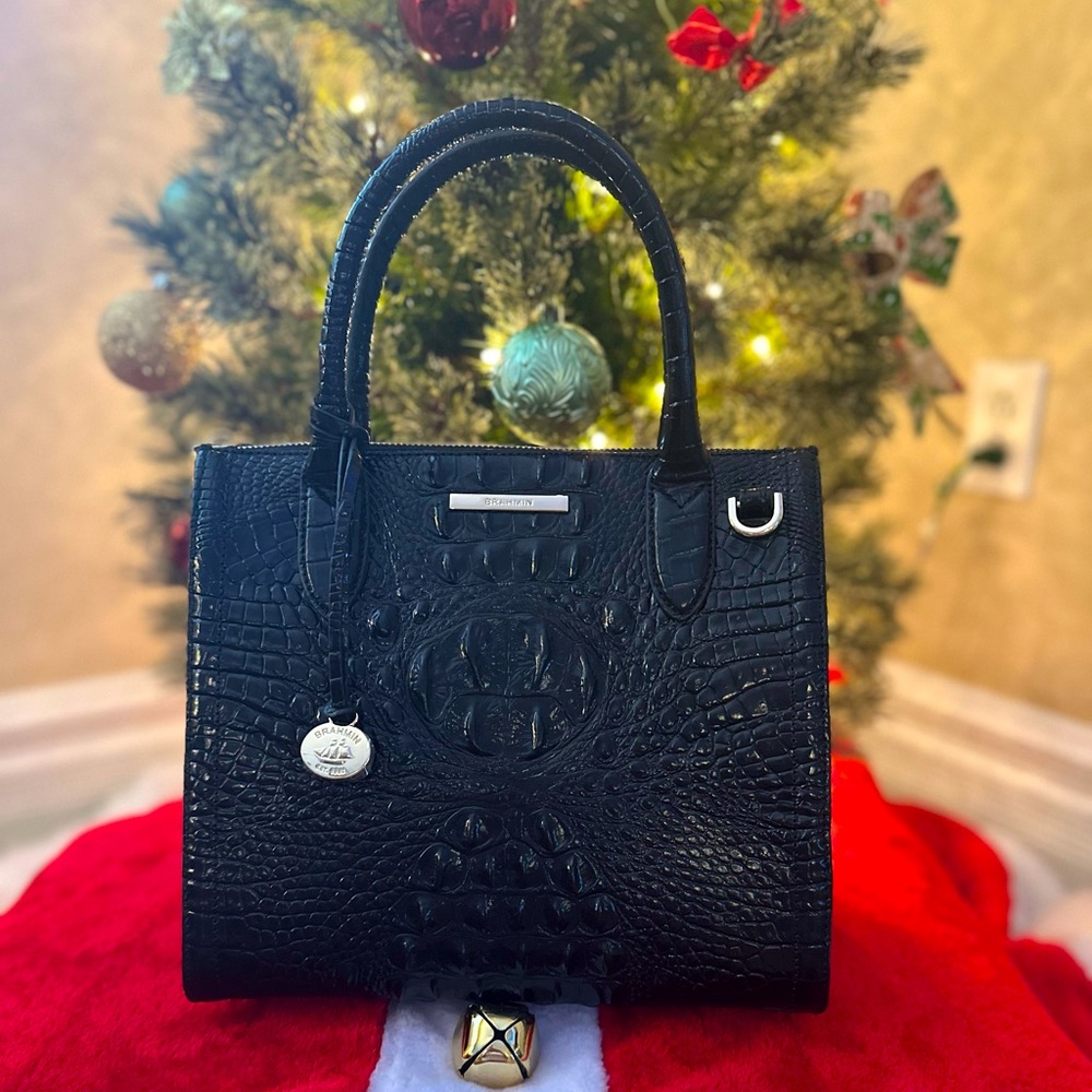 Beautiful black Brahmin Bag!